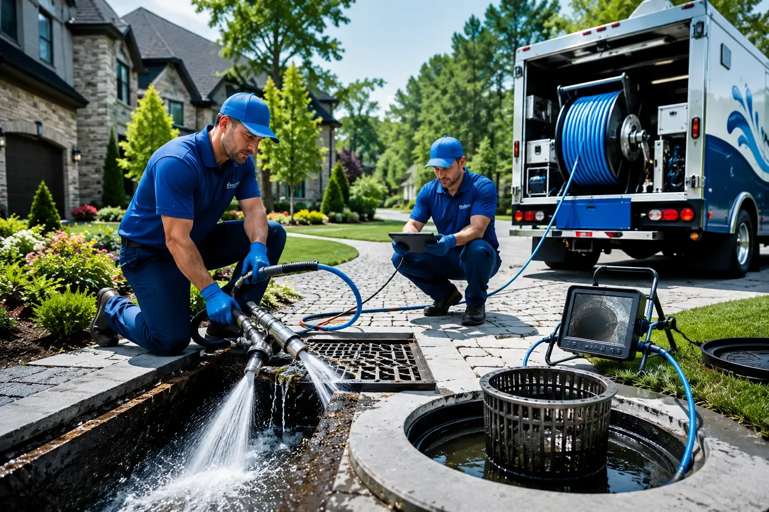 Local outdoor drain cleaning professionals in Persia, IA
