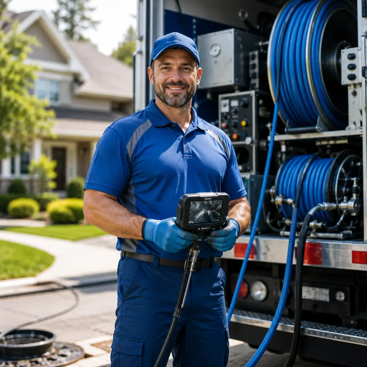 Local outdoor drain cleaning specialists in Persia, IA